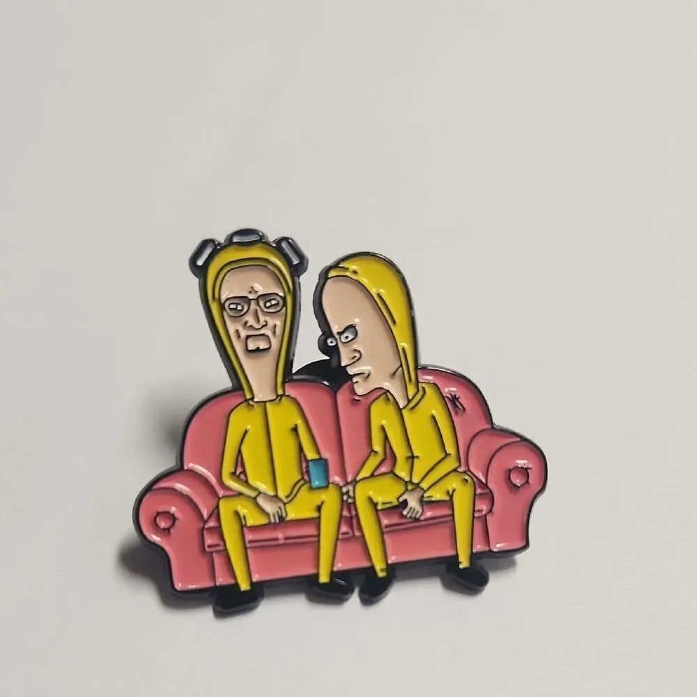 Cartoon Character Enamel Pin